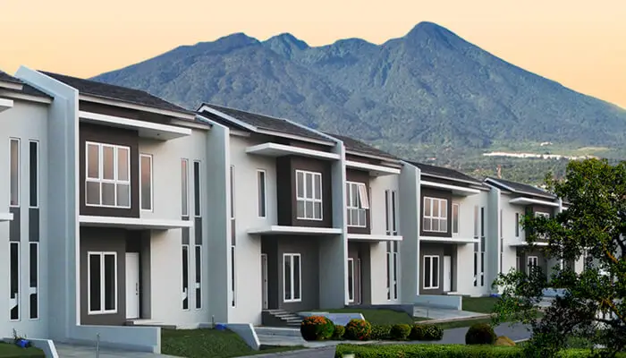 Cluster Caryota Senja View Gunung